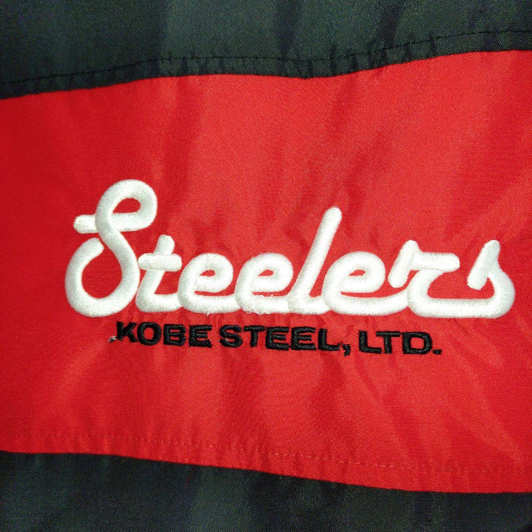 Nikeコベルコ神戸スティーラーズベンチコートXL☆レア美品☆神戸製鋼ラグビー