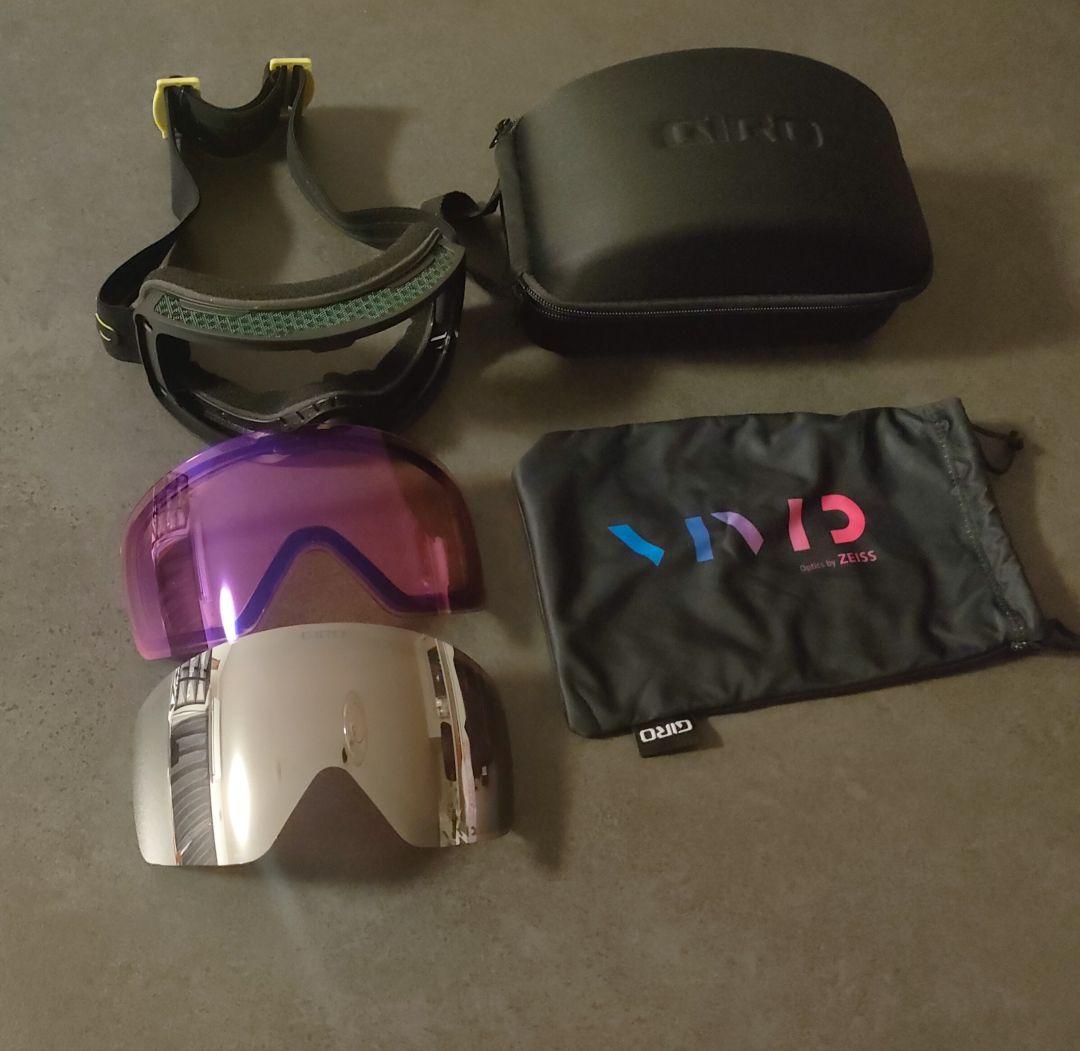 GIRO CONTOUR AF スペアレンズ/ケース付き