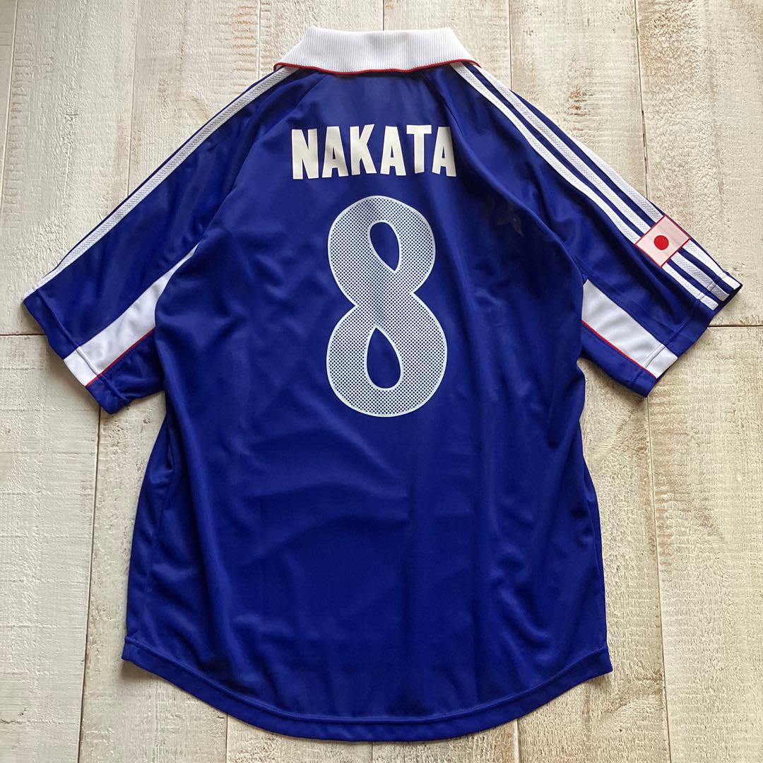アディダス サッカー日本代表 中田英寿 8 ユニフォーム vintage 99年
