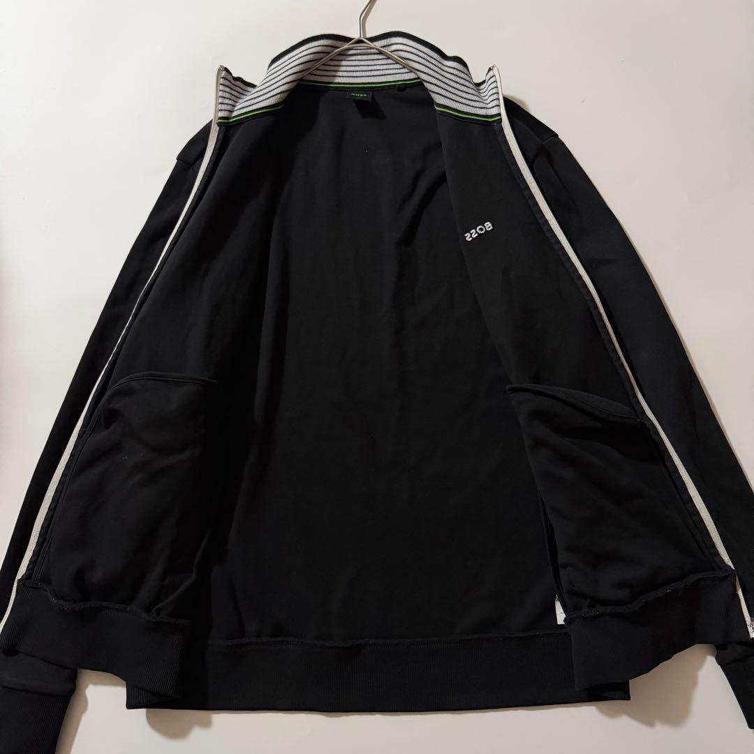 XXL✨️HUGO BOSS ジャージセットアップ ロゴ刺繍 大谷翔平 ブラック