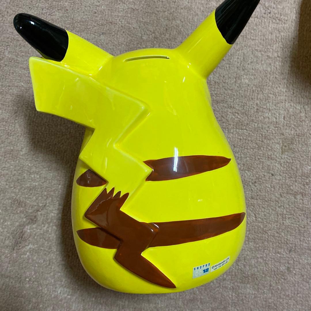 特大　XLサイズ　陶器製 　貯金箱　ピカチュウ　バンク
