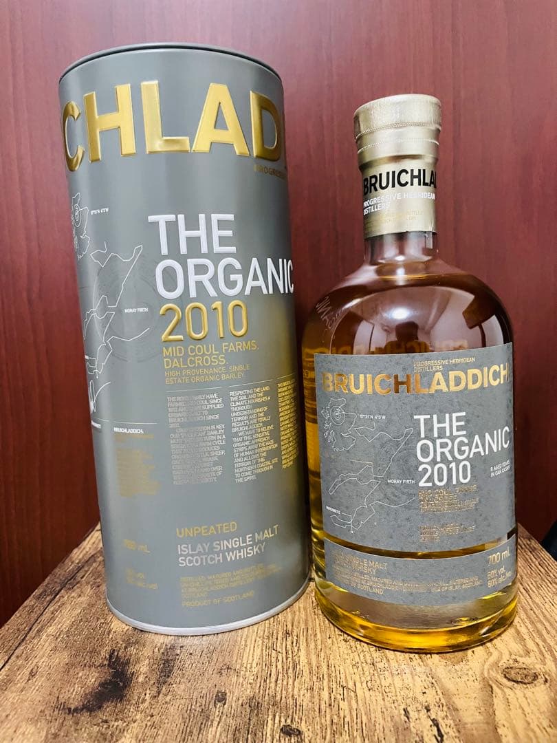 【新品】ブルックラディ　2010　ジ　オーガニック 700ml（箱付）