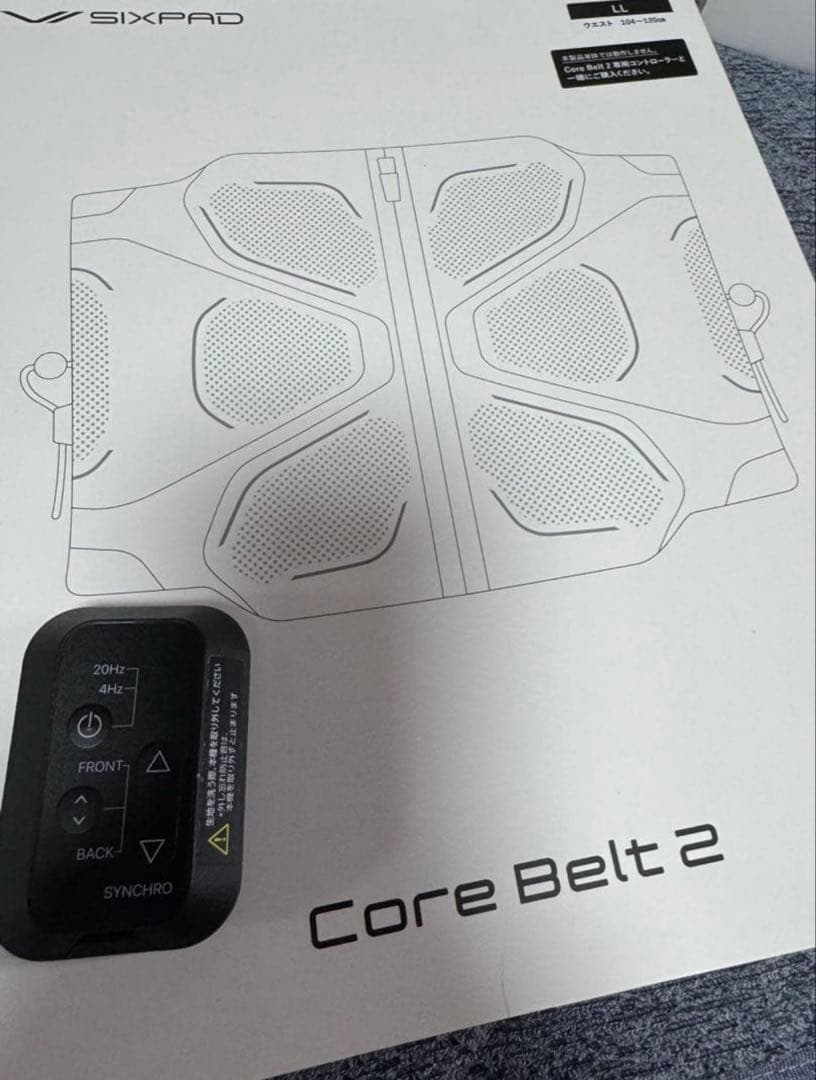 SIXPAD Core Belt 2 LLサイズ