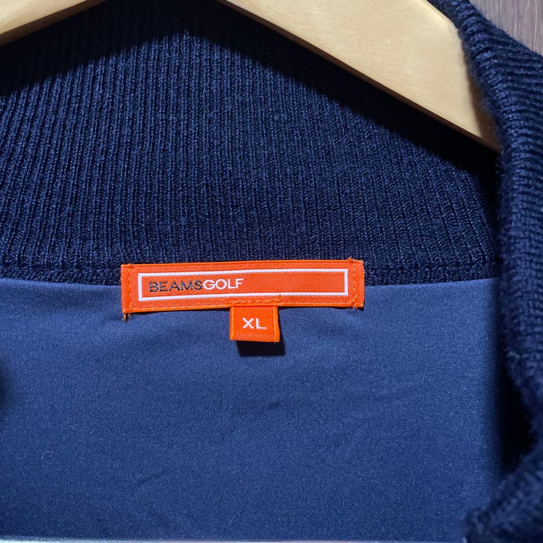 BEAMS GOLF ニットブルゾン