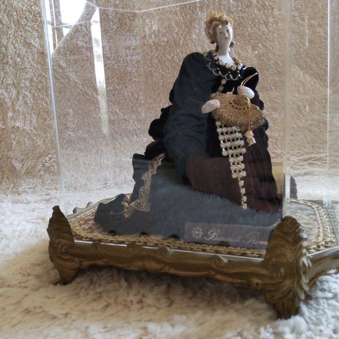 【希少品♥スキヨ人形研究所】リボンマーク BRK184 貴婦人 アンティーク