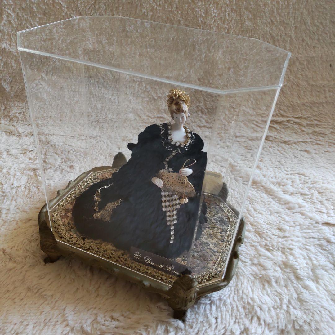 【希少品♥スキヨ人形研究所】リボンマーク BRK184 貴婦人 アンティーク