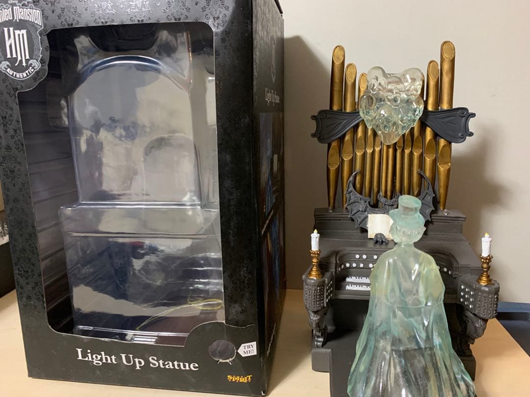 ディズニー ホーンテッドマンション オルガン スタチュー フィギュア
