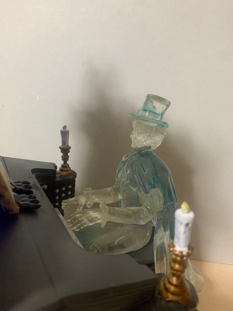 ディズニー ホーンテッドマンション オルガン スタチュー フィギュア