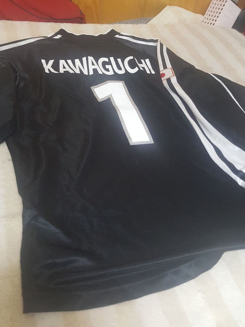 日本代表川口能活のゴールキーパーユニホーム！背番号1正規品です！