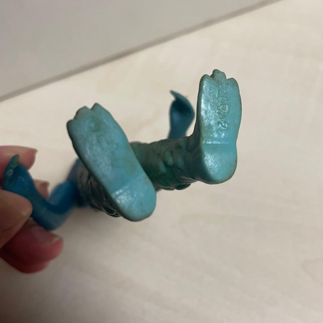 鉄人タイガーセブン　カッパ原人　ソフビ人形