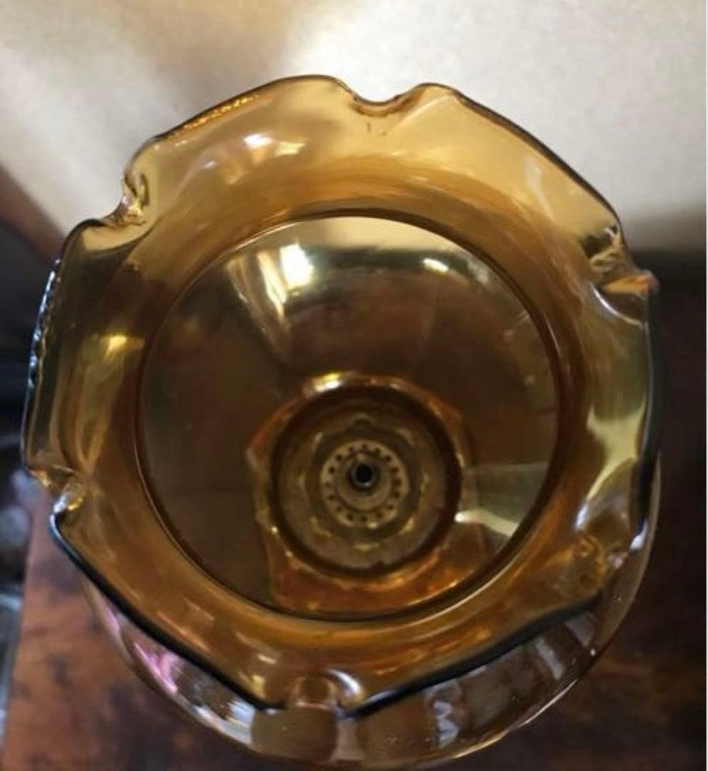 美品　北一ガラス　ランプ　ヴィンテージ　オイルランプ　アルコールランプ