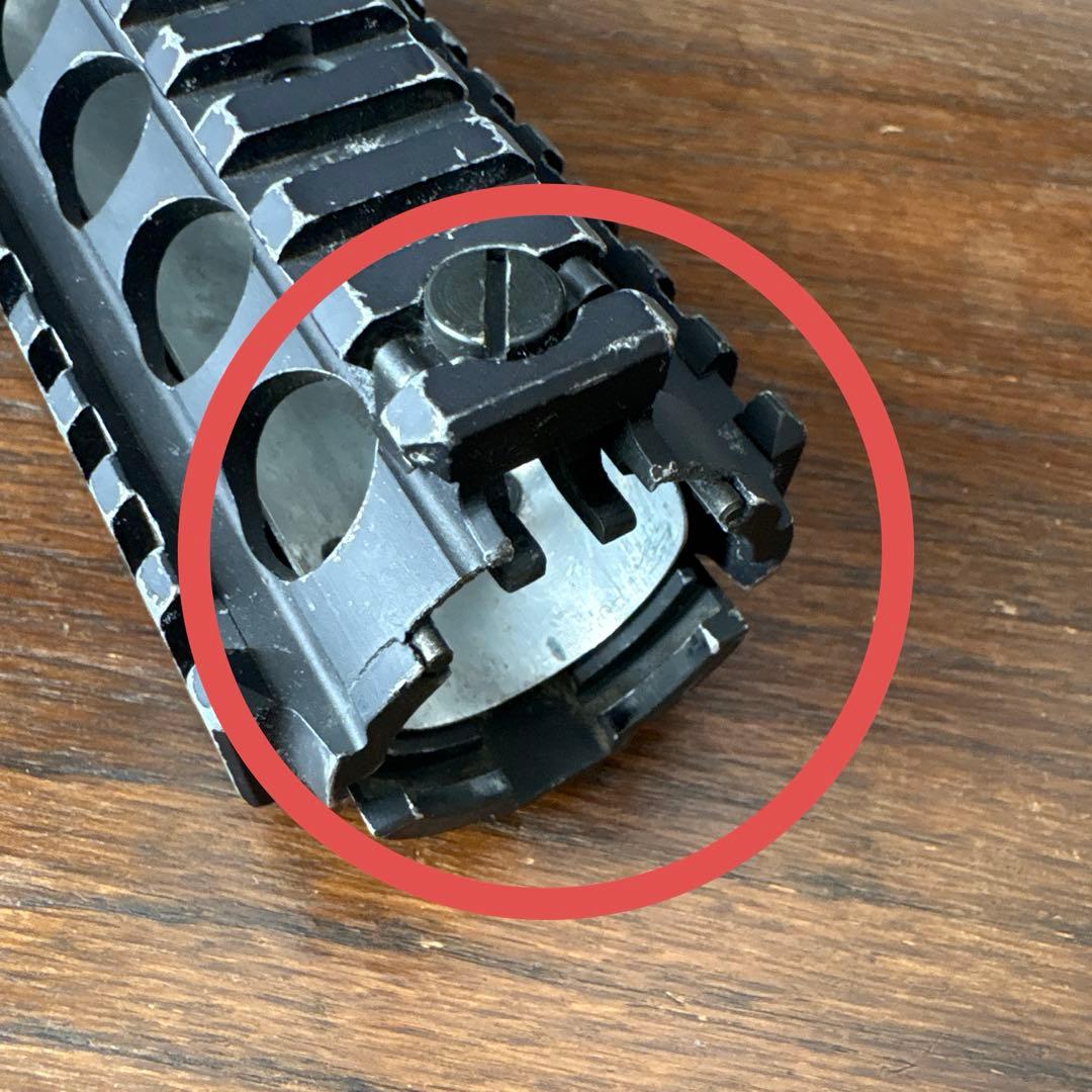 米軍放出品 ナイツ M4 ハンドガード レイル 実物 海兵隊 USMC