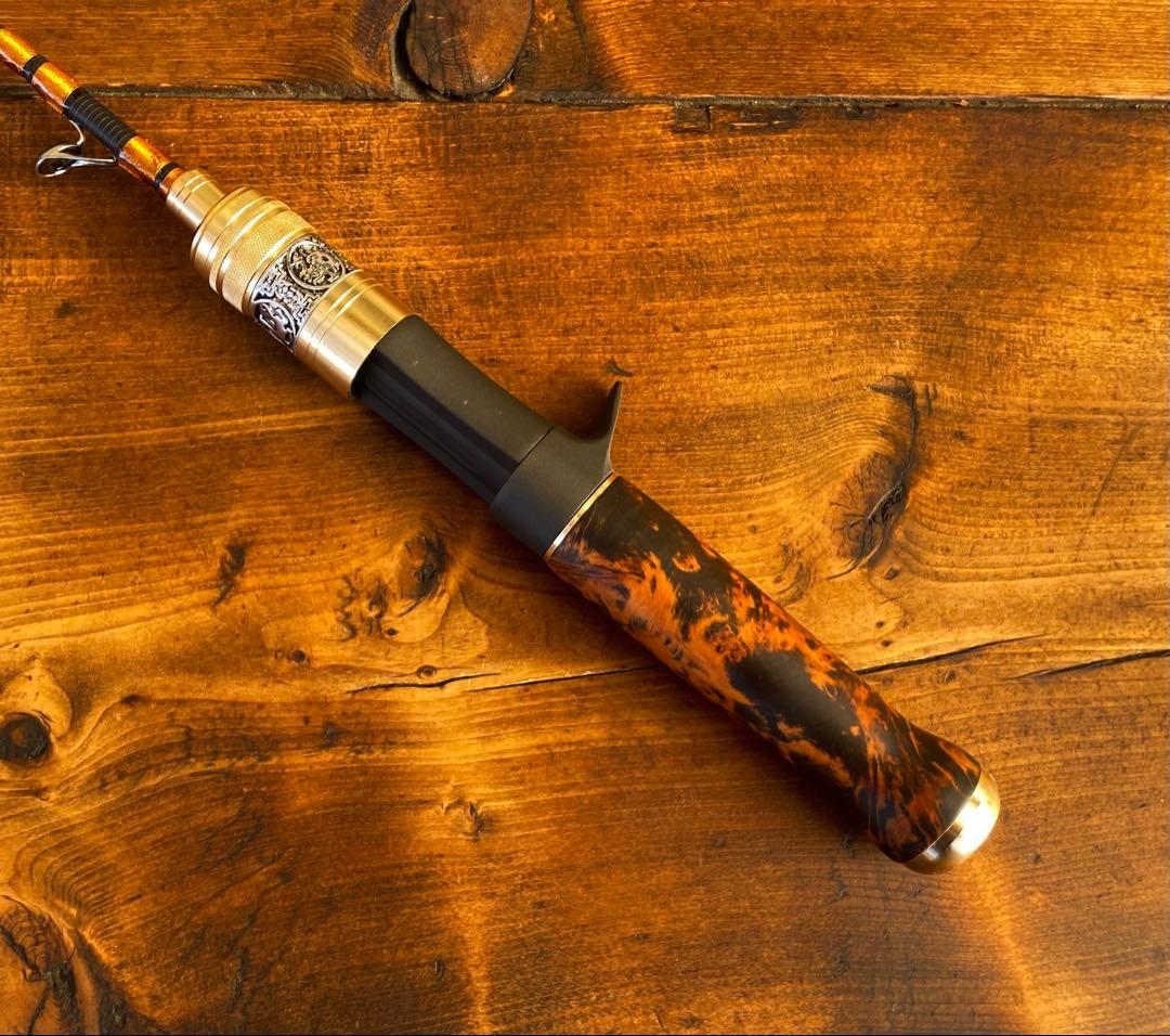 新品未使用　超軽量　カーボンロッド　5ft トラウトロッドベイトテレスコロッド