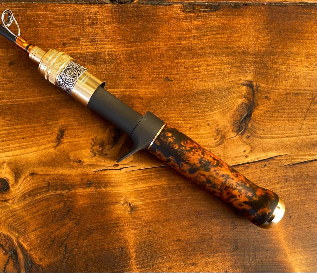 新品未使用　超軽量　カーボンロッド　5ft トラウトロッドベイトテレスコロッド