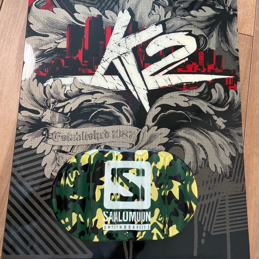 【大幅値下げ】K2 スノーボード 黒赤デザイン