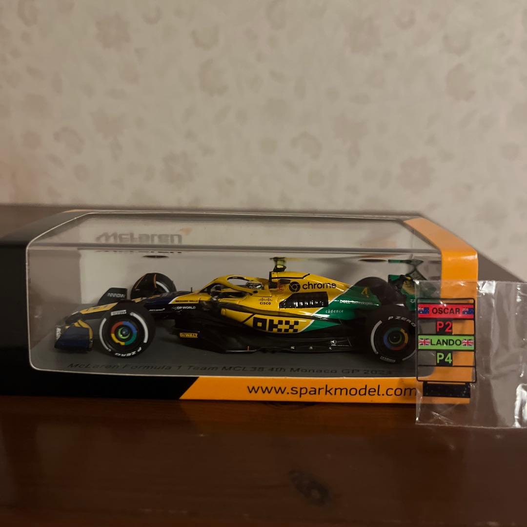 McLaren MCL38 1/43 モナコGP 2024 ランド ノリス