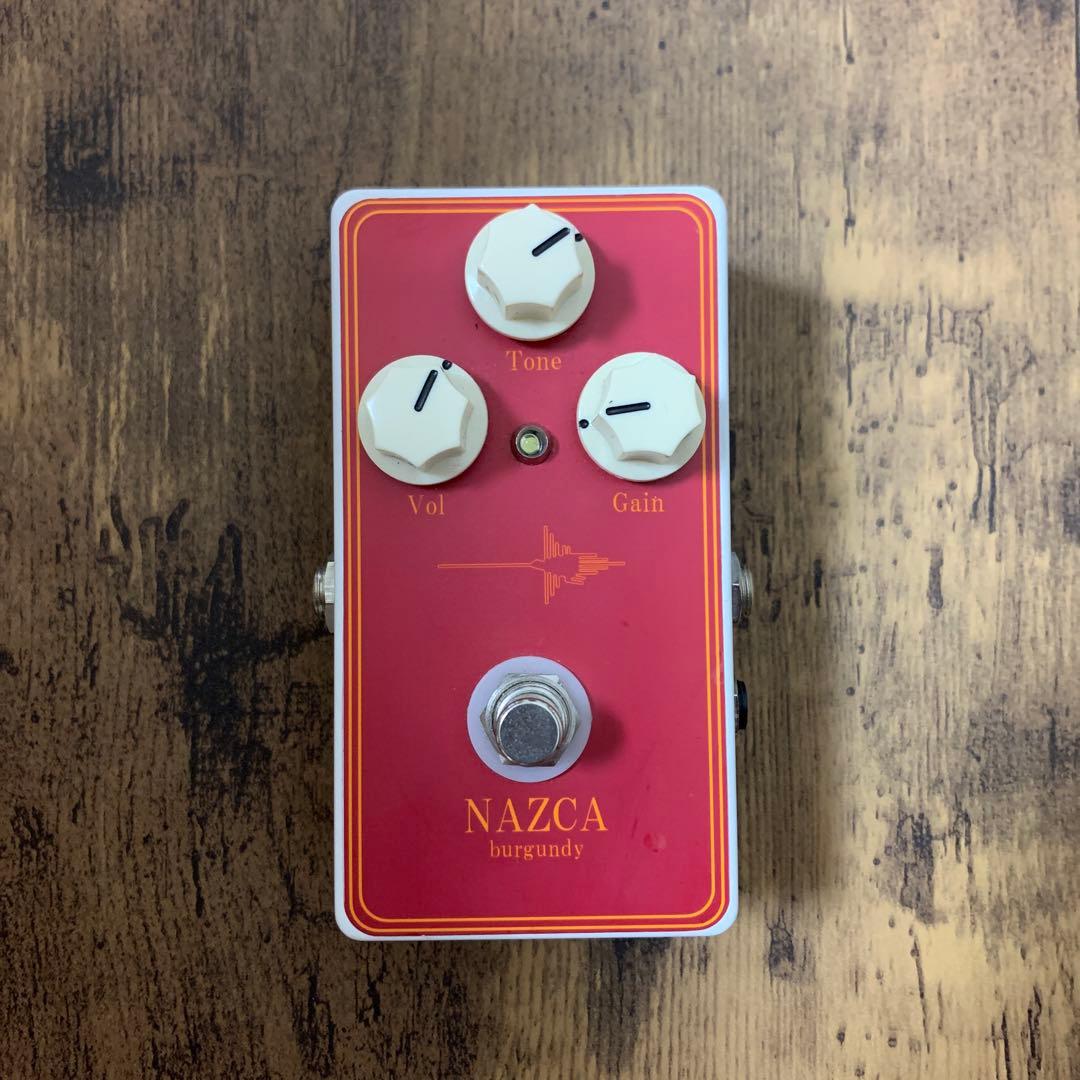 NAZCA burgundy オーバードライブ　エフェクター