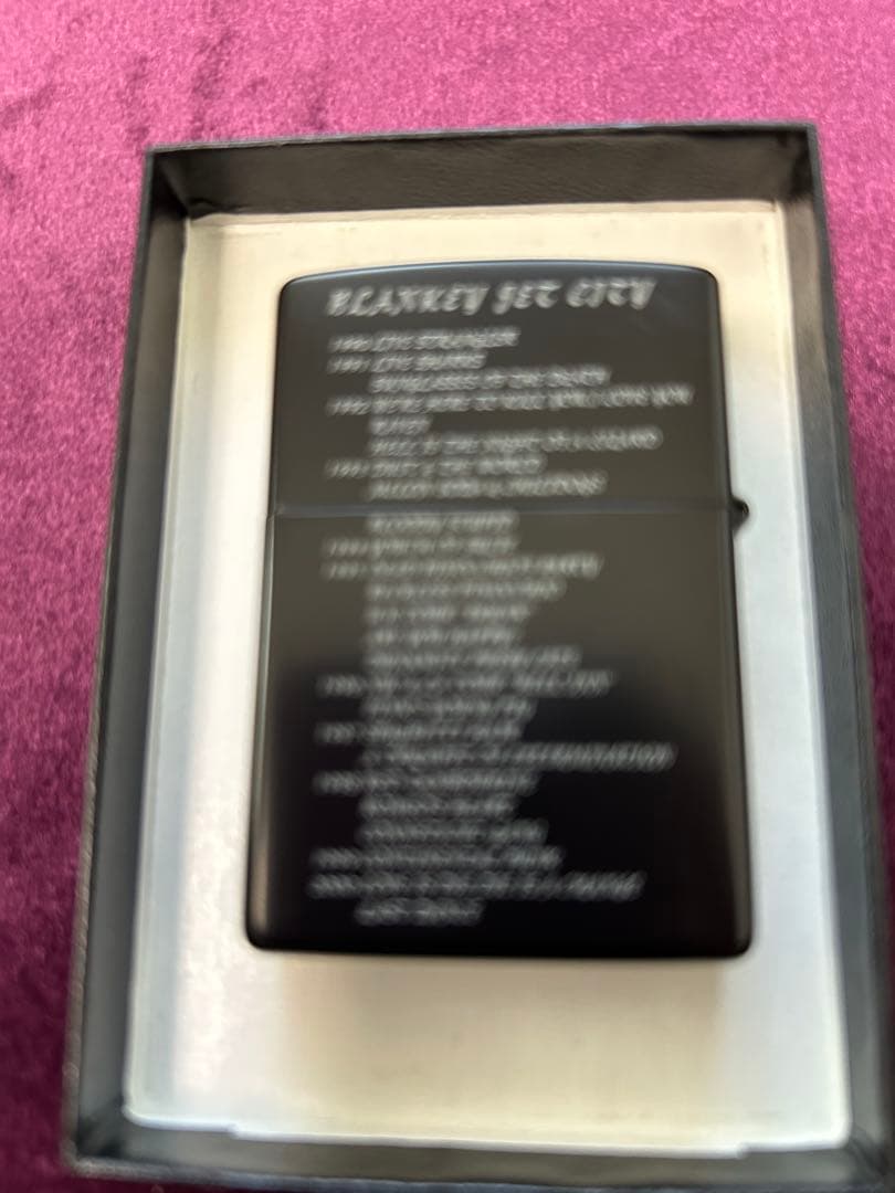 BLANKEY JET CITY ZIPPO LASTツアーグッズ(未使用)
