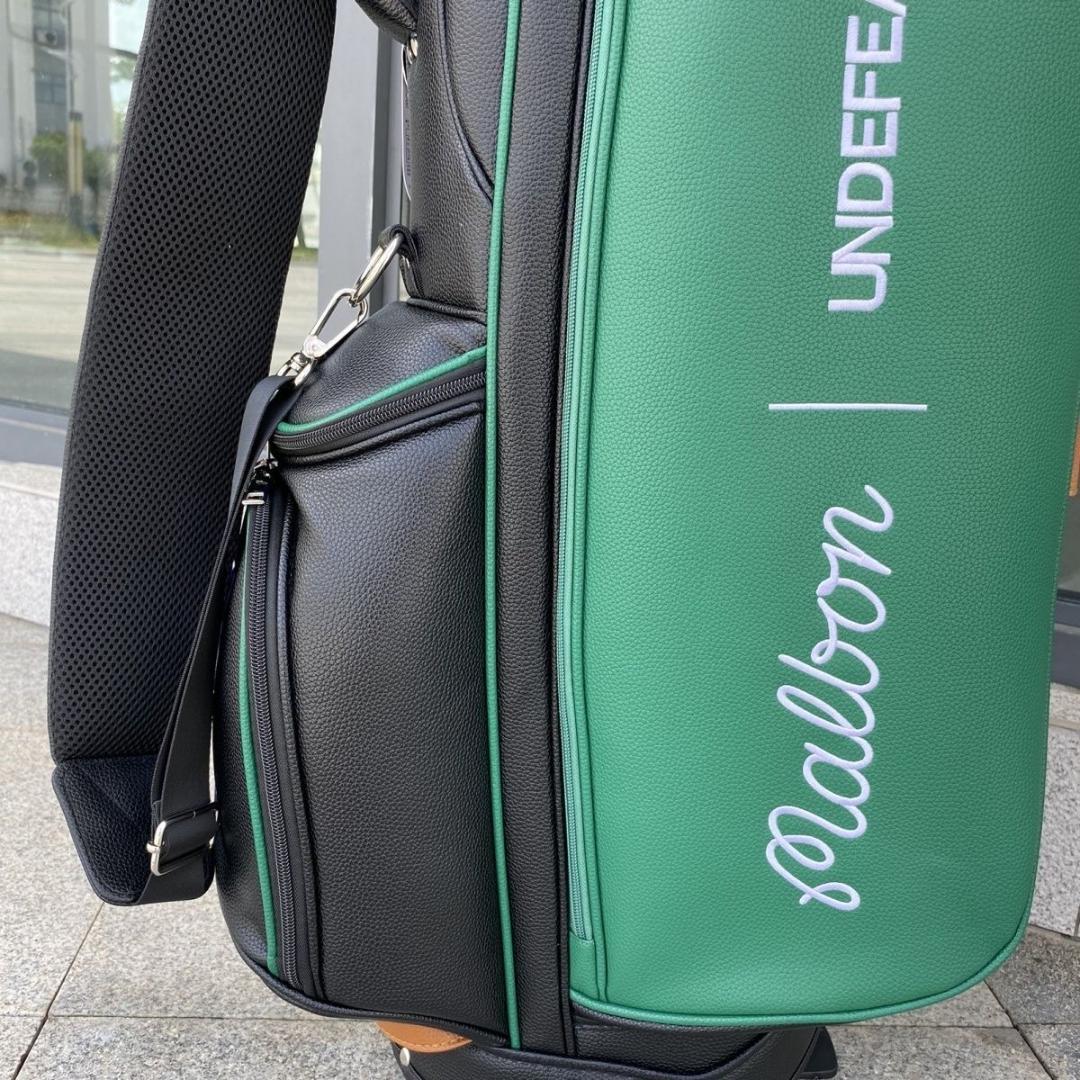 UNDEFEATED ゴルフバッグ 緑/黒 新品2
