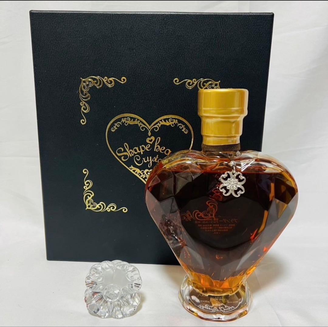 シェイプハート　クリアクリスタルボトル　替え栓・化粧箱付き！未開封　国産品