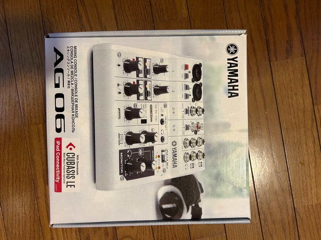 お値下げ YAMAHA AG06 オーディオインターフェイス USB・箱付き