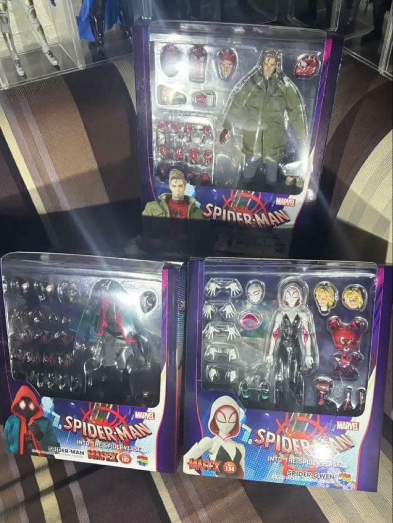 ✨MAFEX スパイダーバース　【新品】+【開封美品】3点セット✨