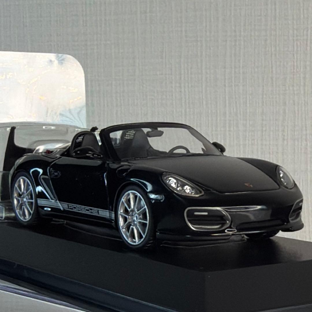 ミニカー Porsche Boxter Spyder 2010 Black /PMA