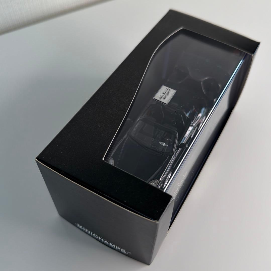 ミニカー Porsche Boxter Spyder 2010 Black /PMA