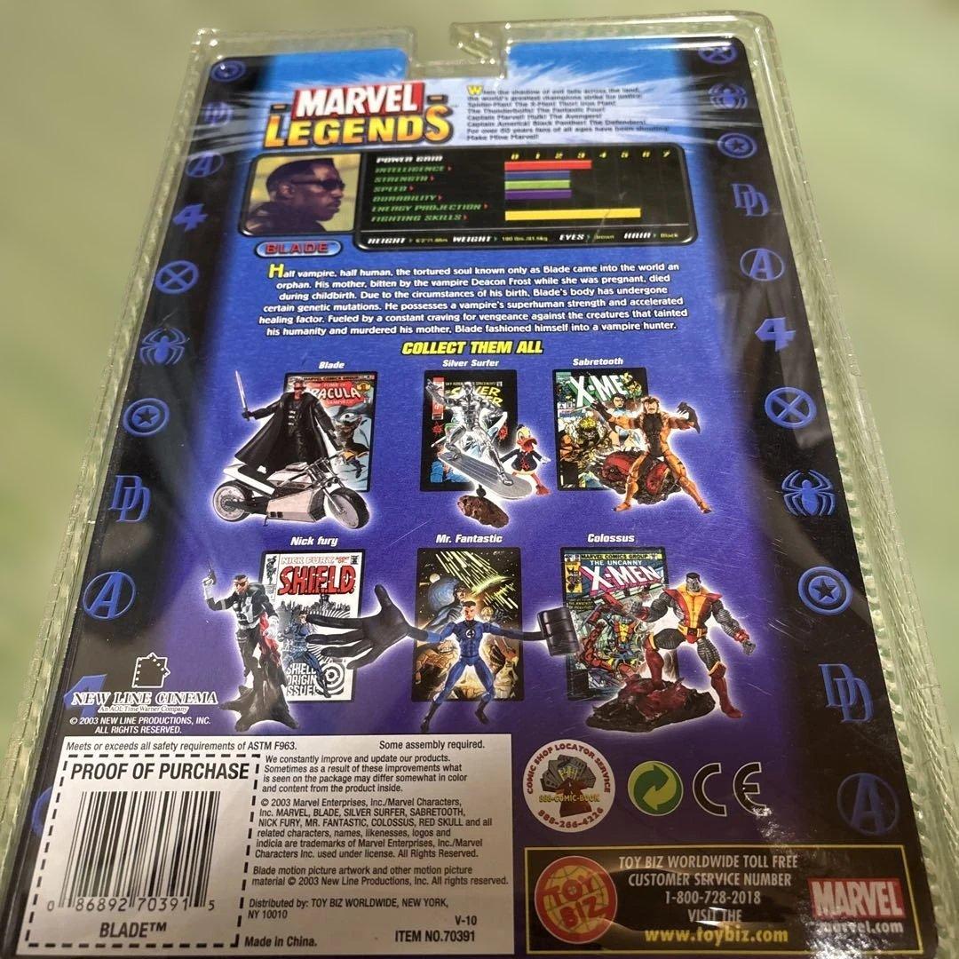 マーベル レジェンド　ブレイド　BLADE トイビズ　フィギュア