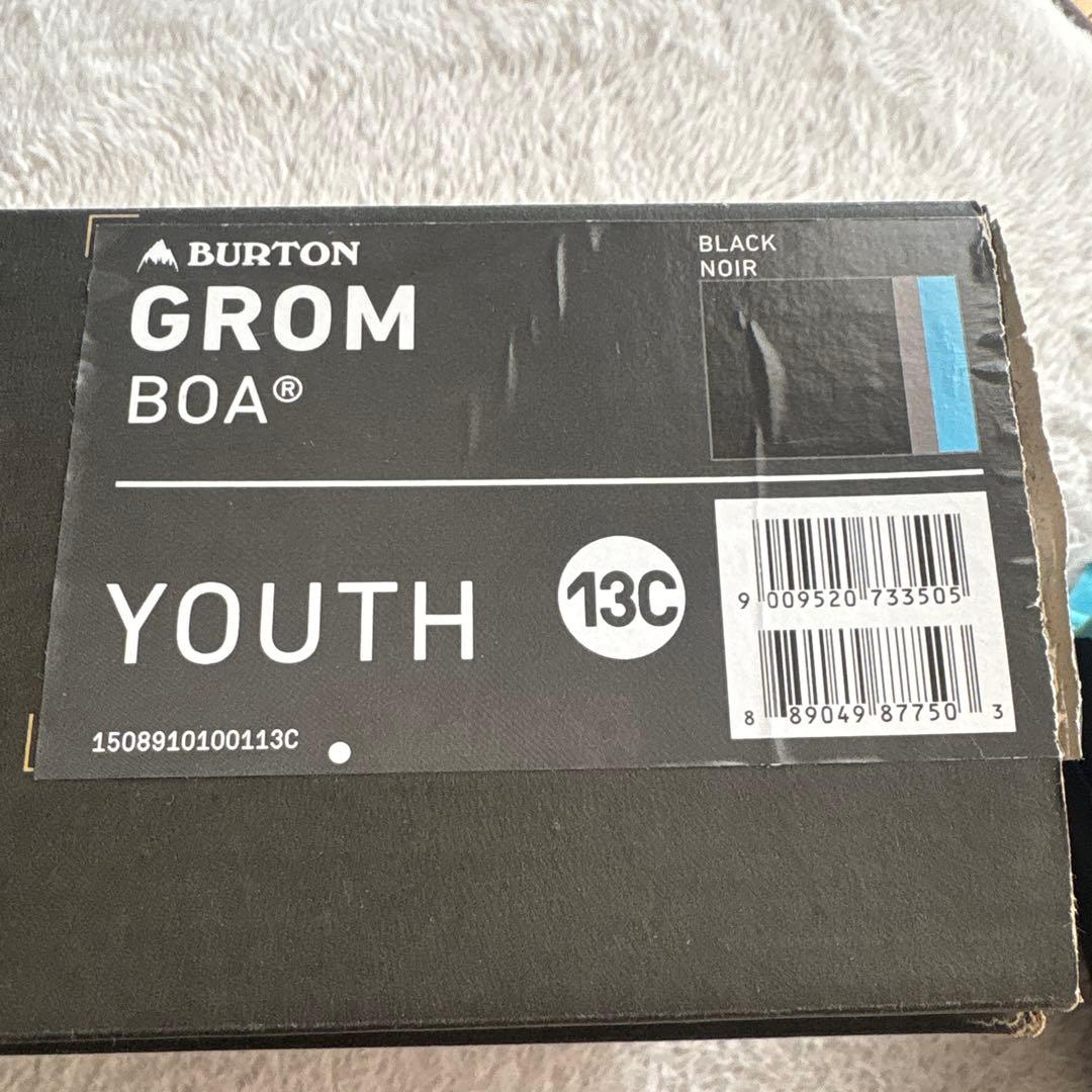 Burton Grom Boa 子ども用スノーボードブーツ