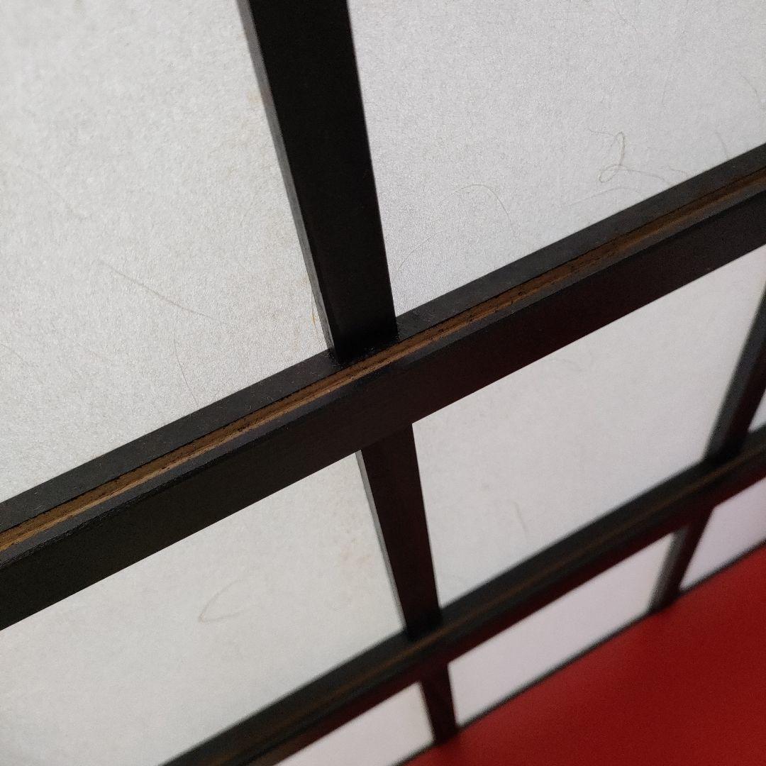 赤い3段コーナーシェルフ飾り棚使い道色々です高さ121cm折りたたみ収納可能！