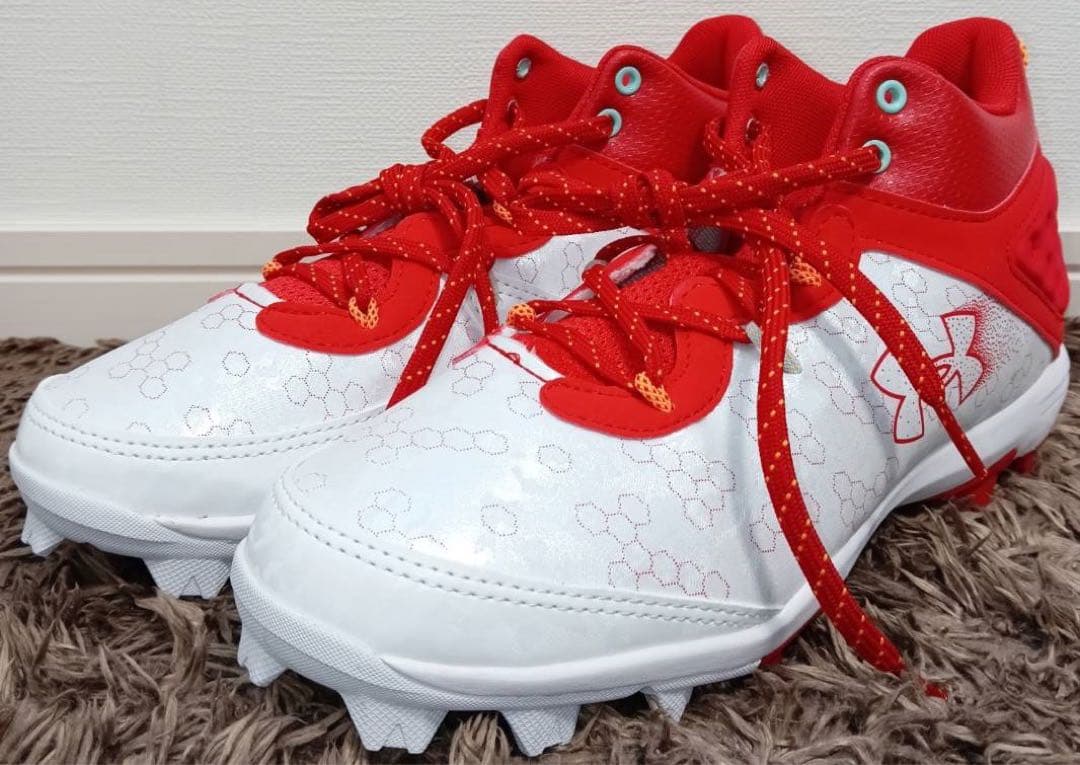 新品 Under Armour Harper 8 Mid RM JR 24cm