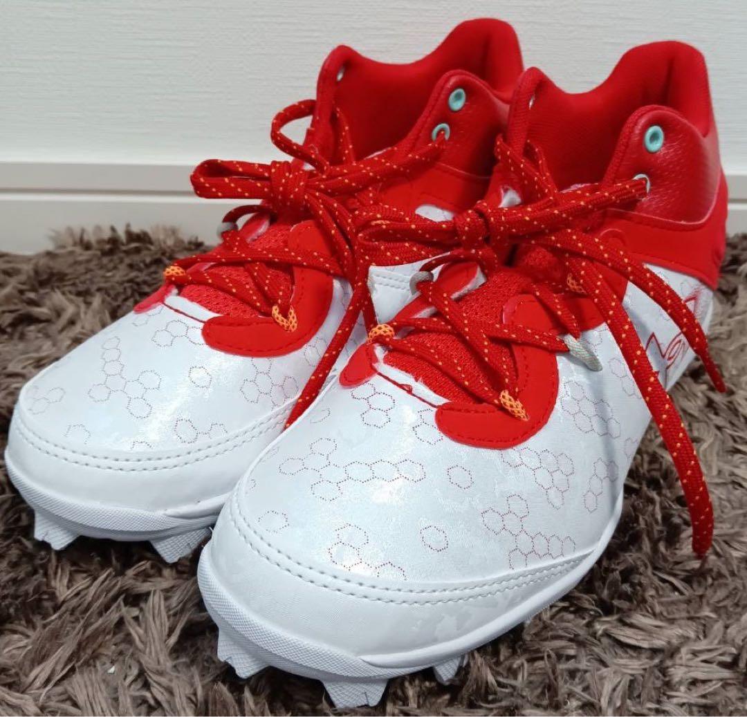 新品 Under Armour Harper 8 Mid RM JR 24cm