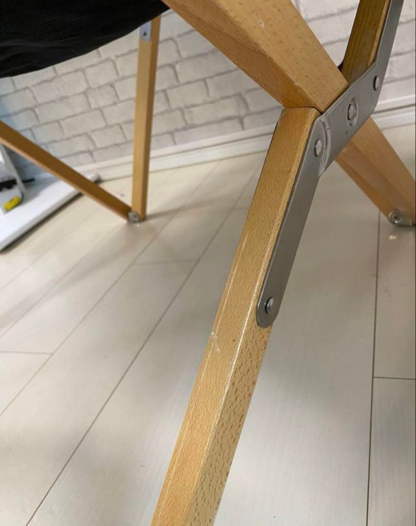 ドベルグ フォールディングバタフライチェア　DVERG ブラック 二脚