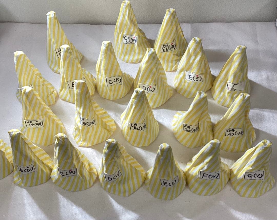 ミュージックベル　21音　シルバー