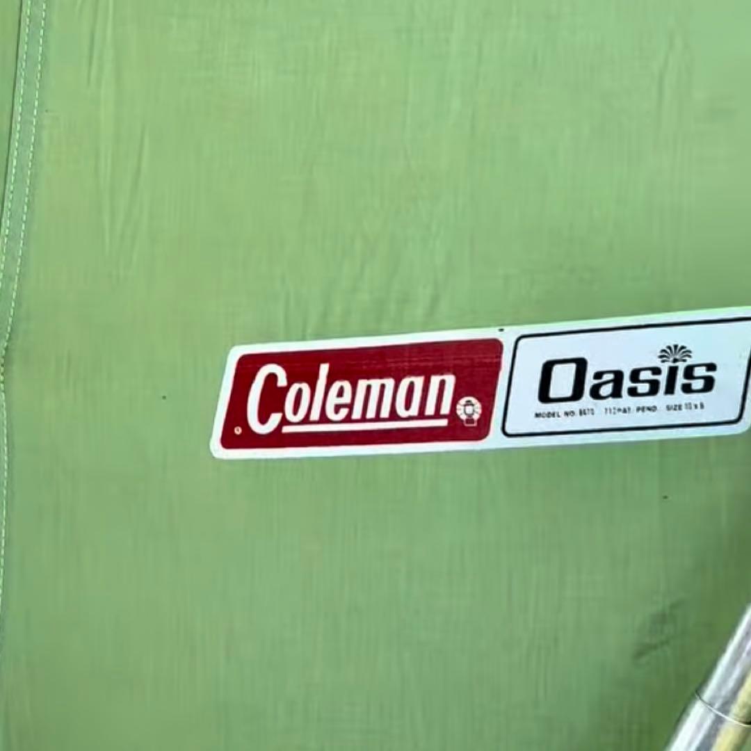 ◼️美品！希少！コールマン　オアシス　ビンテージテント　Coleman