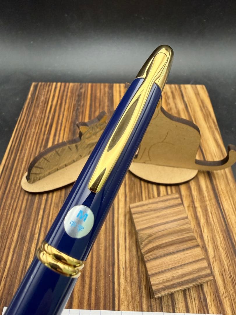 Pilot 万年筆 キャップレス 18K M ブルー