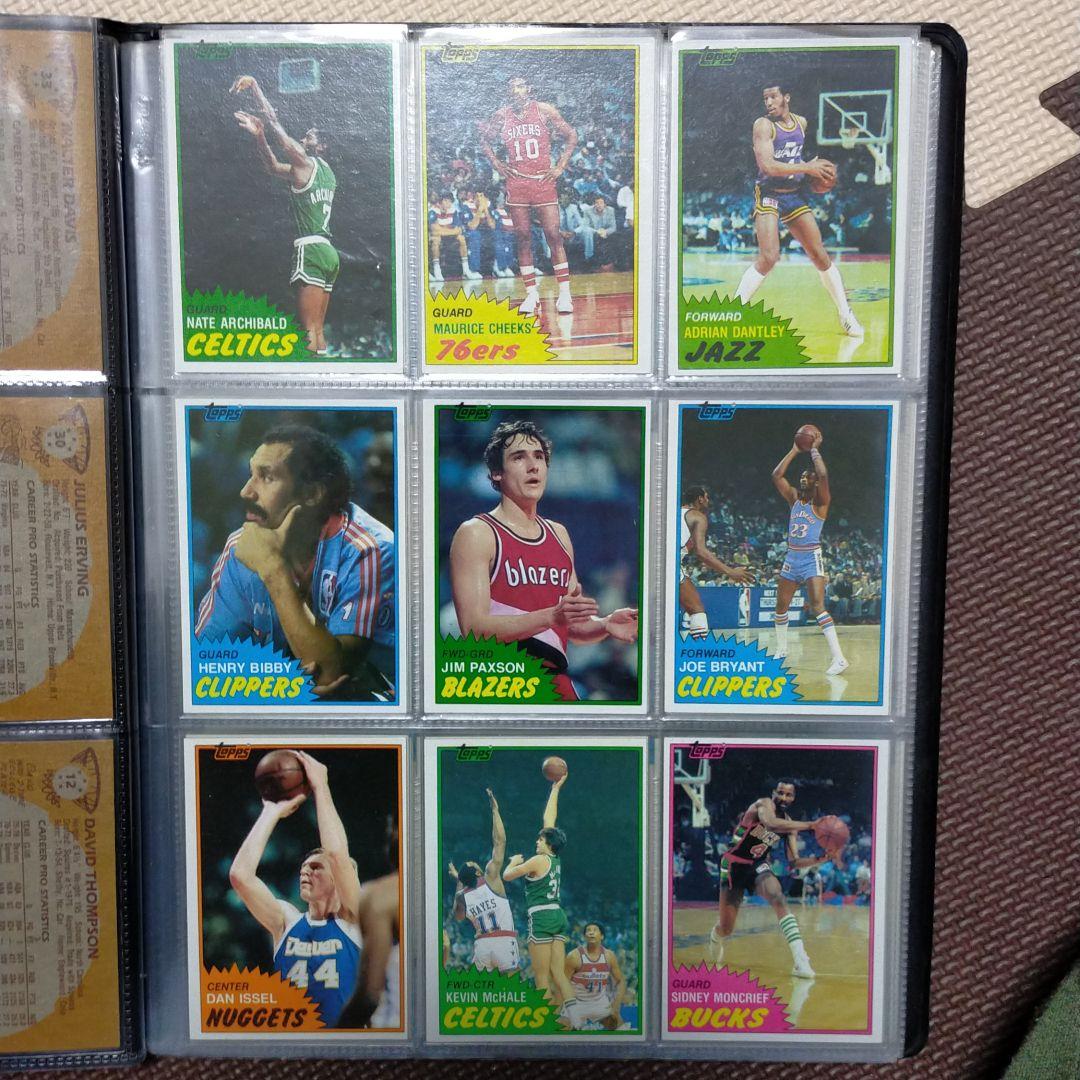 NBAカード topps 81 82 コンプリート　Larry Bird RC