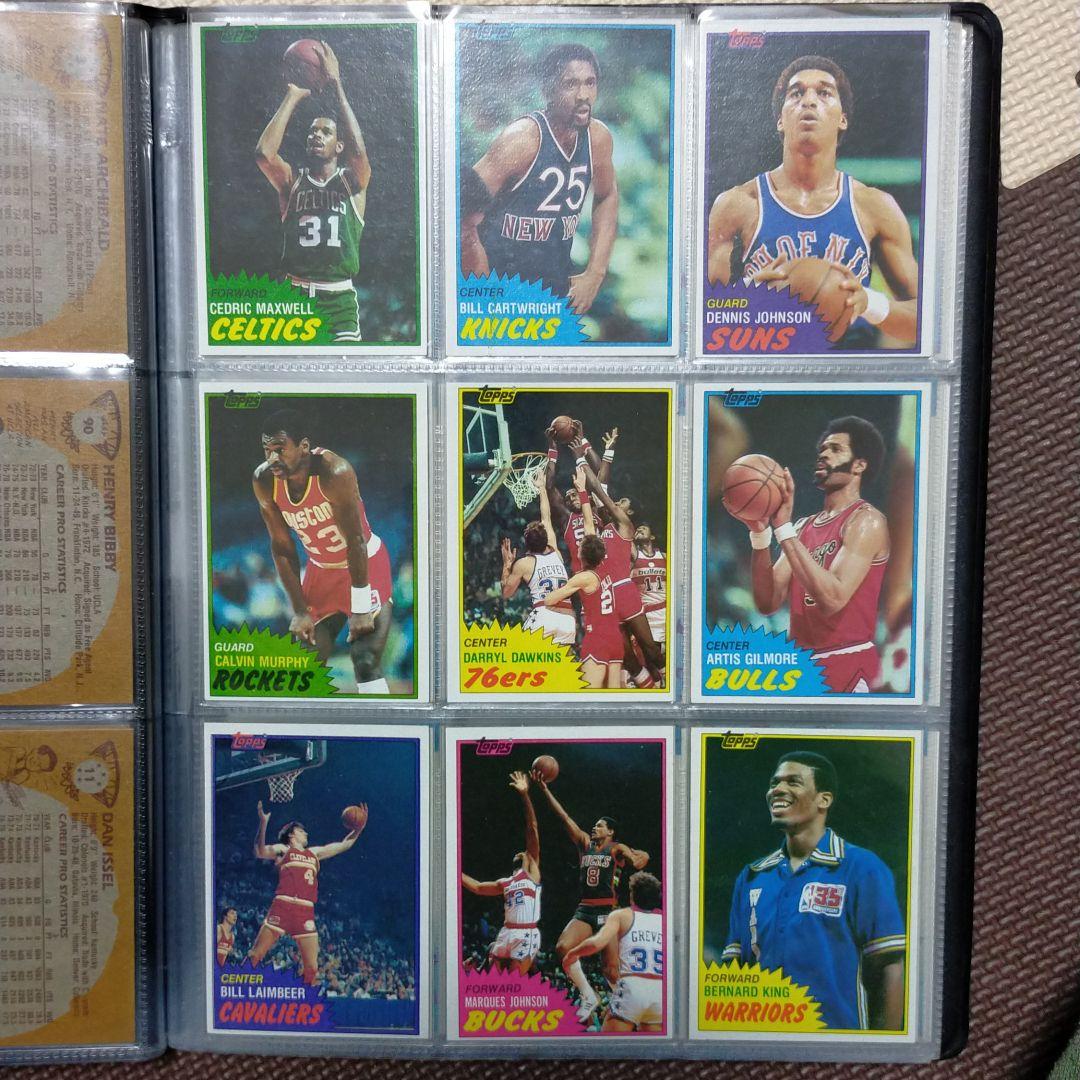 NBAカード topps 81 82 コンプリート　Larry Bird RC