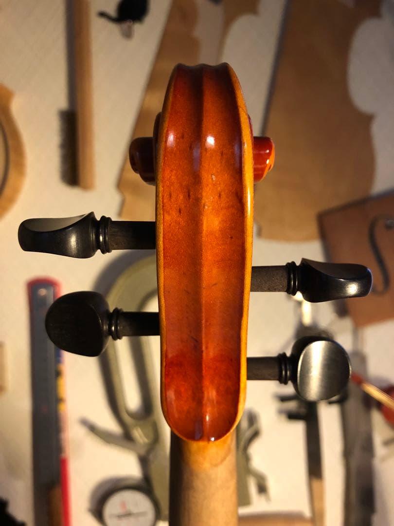 【駒&魂柱調整済】Suzuki分数バイオリンNo210 1/2 2018