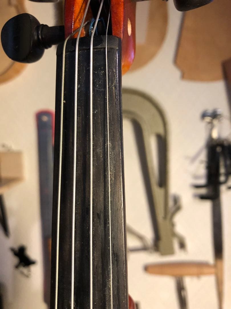 【駒&魂柱調整済】Suzuki分数バイオリンNo210 1/2 2018