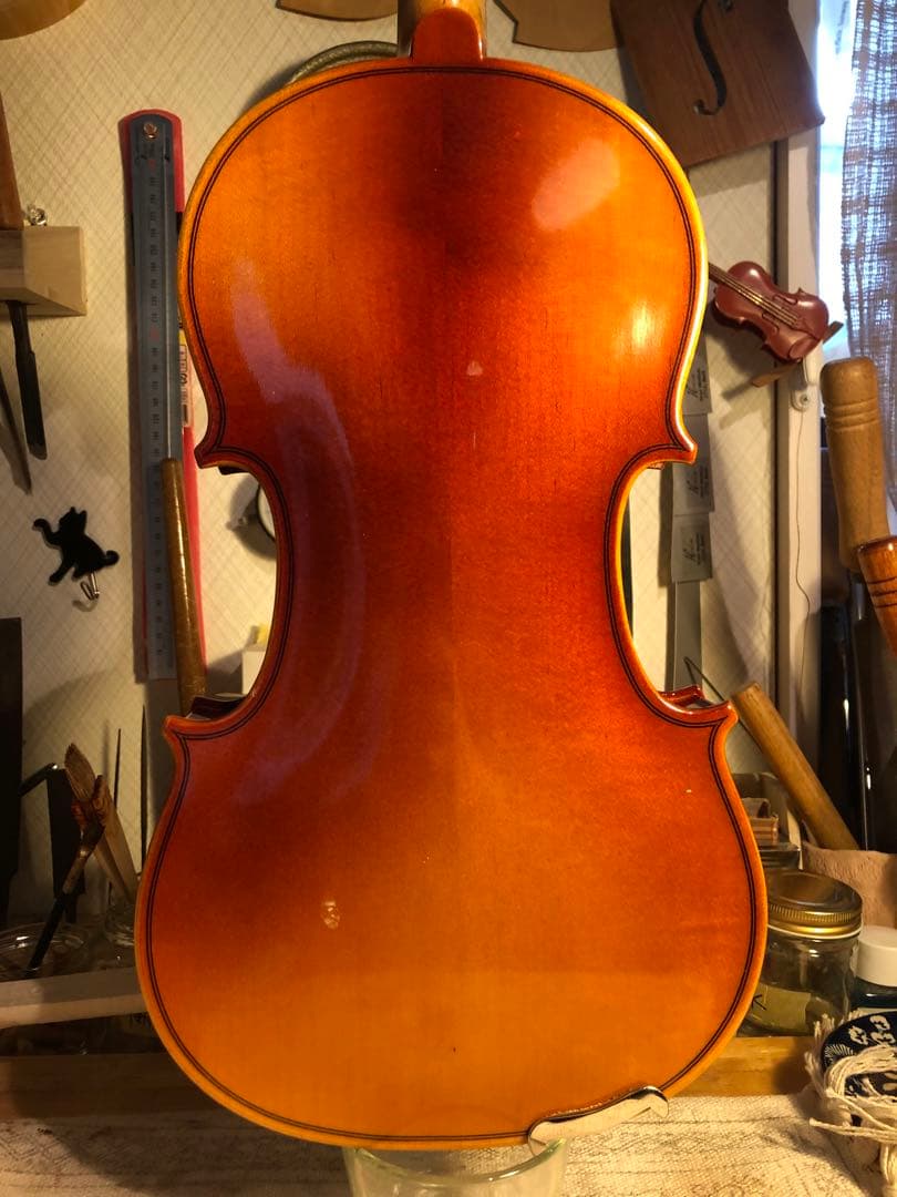 【駒&魂柱調整済】Suzuki分数バイオリンNo210 1/2 2018