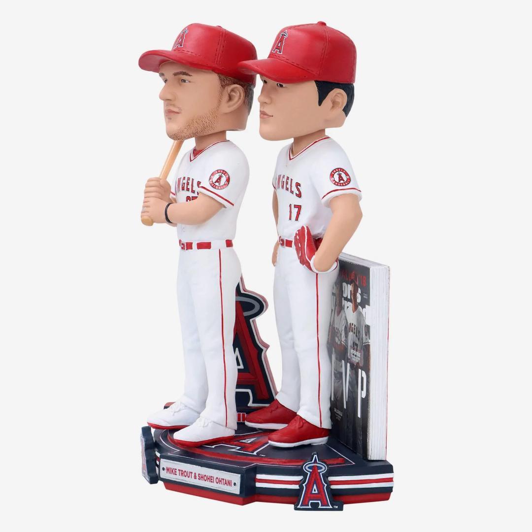 【大谷翔平/トラウト/スポーツ雑誌/表紙/ボブルヘッド】エンゼルス/100個限定