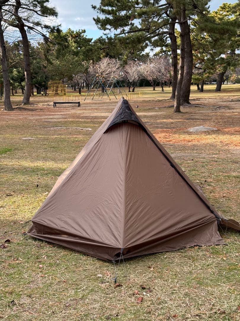 パーゴワークス ニンジャシェルター ダークベージュ＋ニンジャスティック