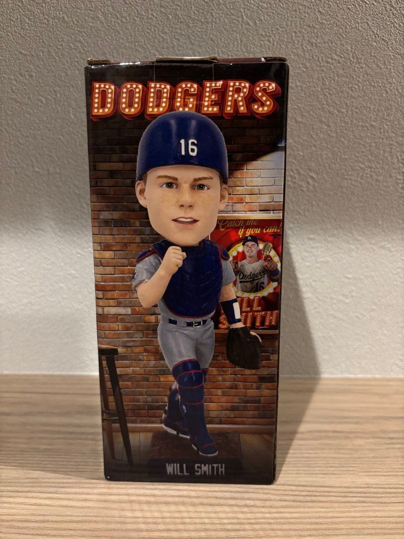 ドジャース　ウィル・スミス　ボブルヘッド　2025