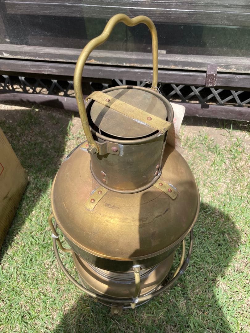 激レア日本船舶製 灯油ランタン モデル4848 アンティーク
