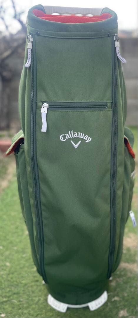 キャロウェイ アドバンス キャディバッグ 22 JM カーキ　中古