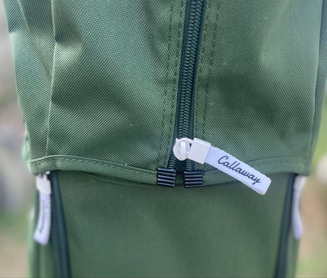 キャロウェイ アドバンス キャディバッグ 22 JM カーキ　中古