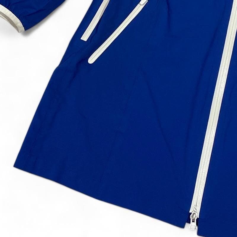 マスターバニーエディション 2way レイン ジップ ワンピース ブルー 0