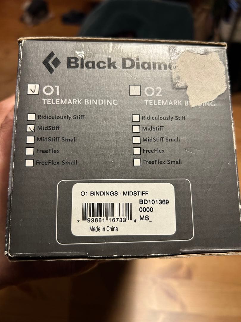  O1 テレマークビンディング MidStiff